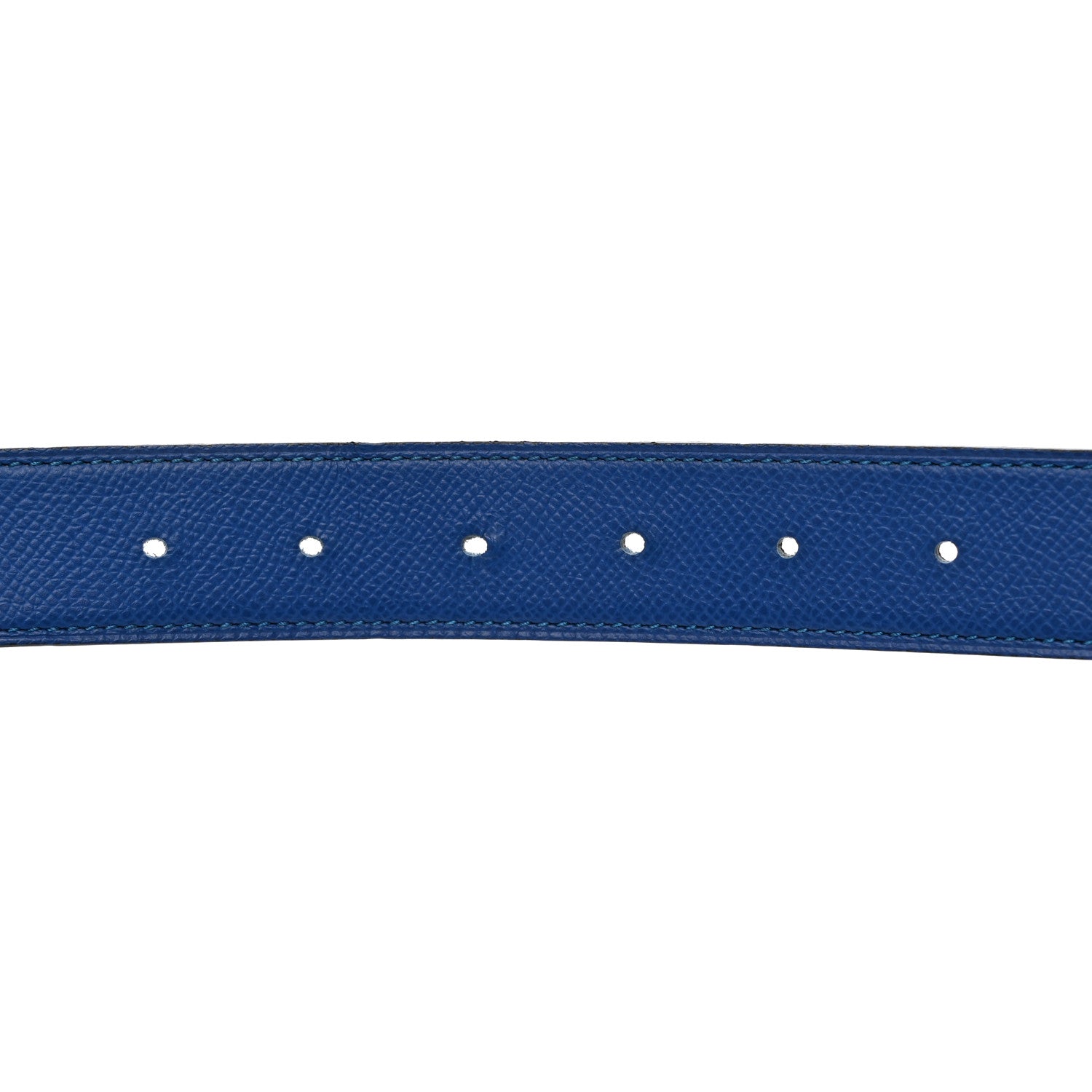 Epsom 32mm Matte H Belt 100 40 Bleu Electrique Black