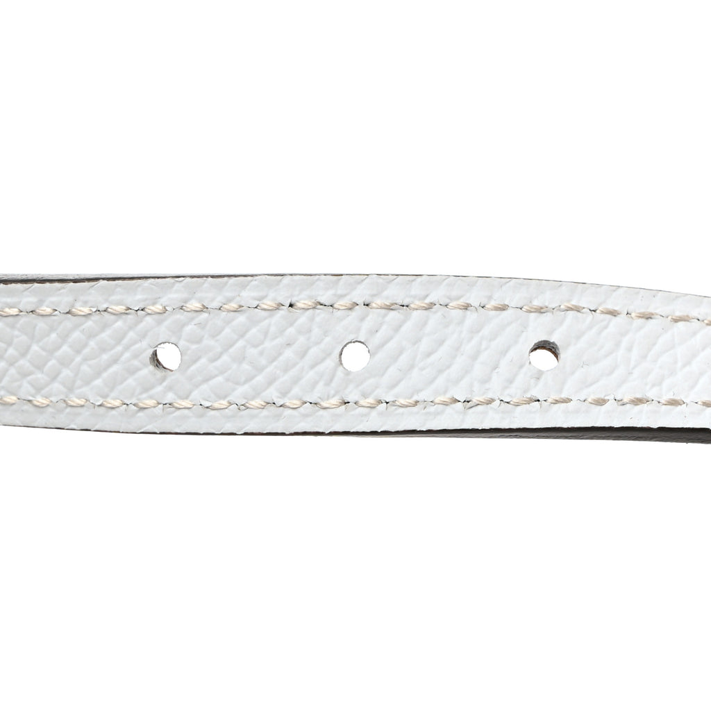 Epsom Swift 13mm H Medor Belt 70 28 White Etoupe
