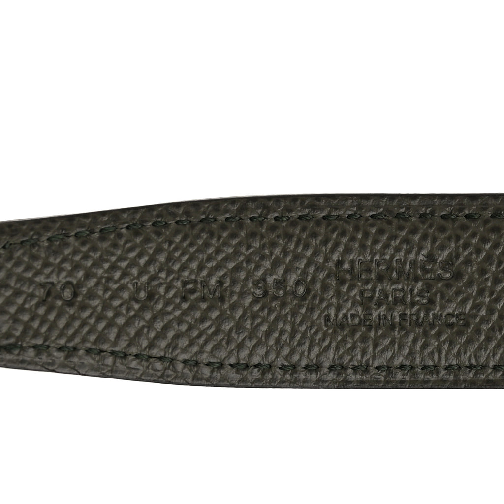 Swift Epsom 24mm H Cursives Belt 70 28 Mauve Pale Gris Meyer