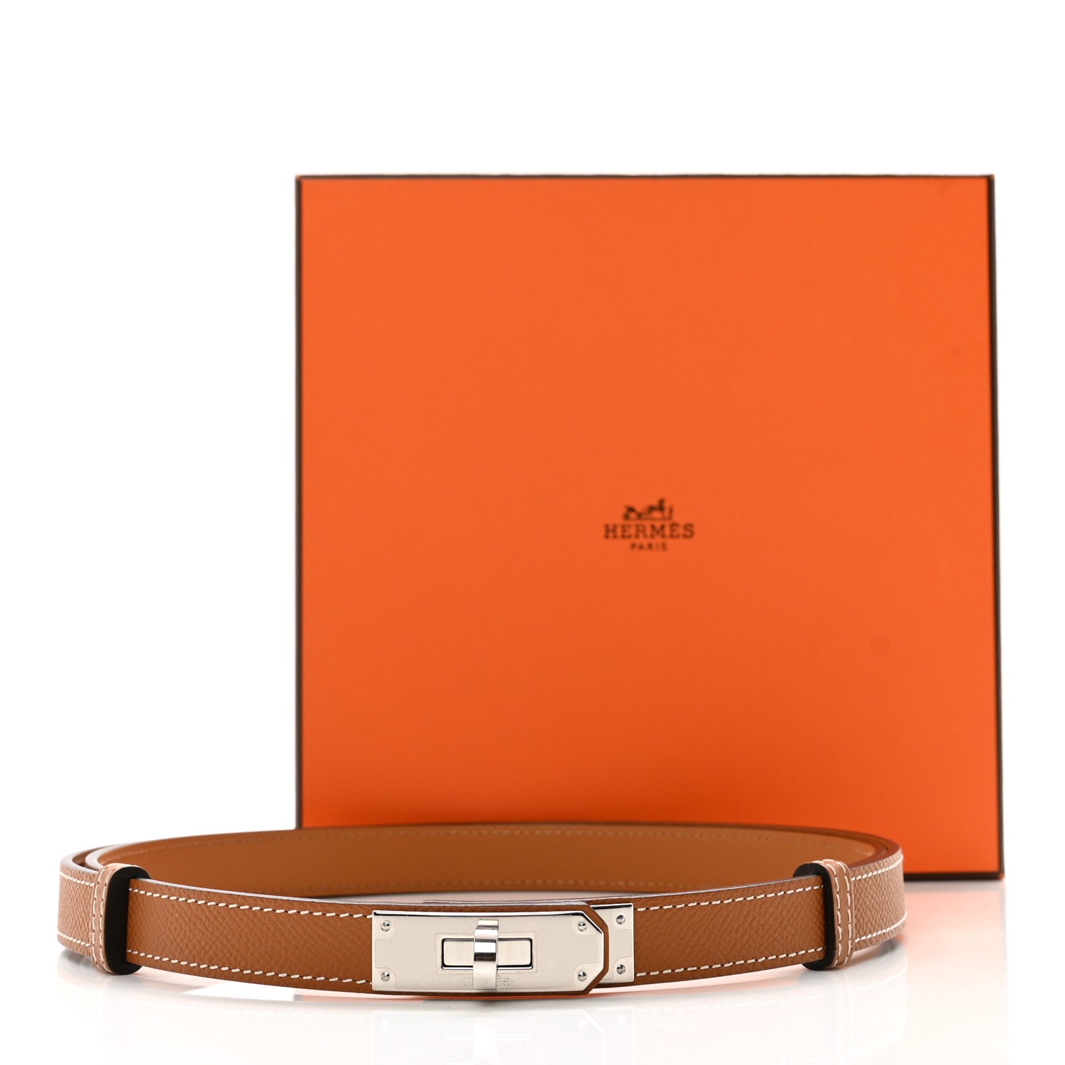 Epsom Kelly Belt Gold