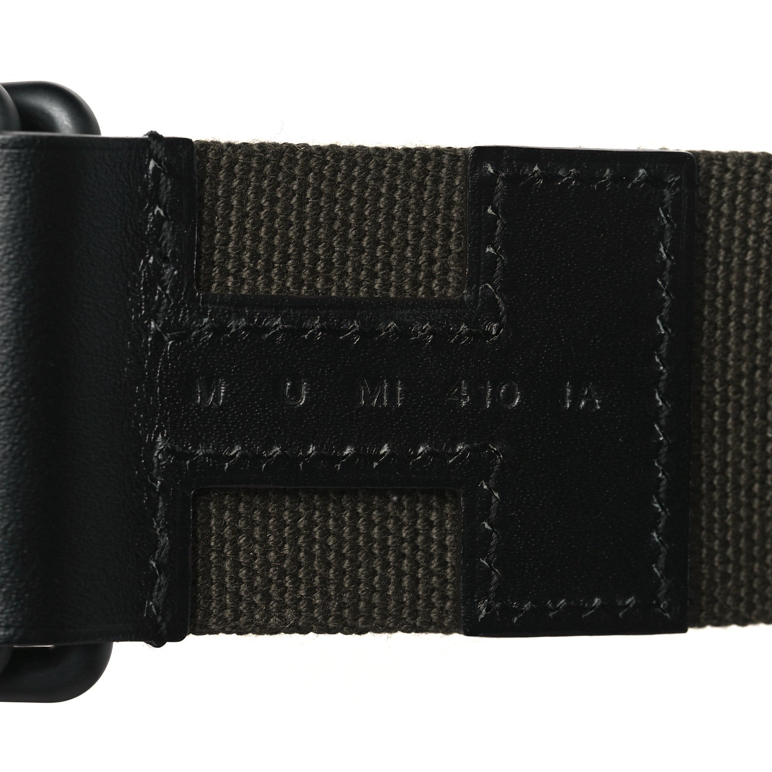 Natural Bridle Canvas Nomade 41 Belt M Khaki So Black