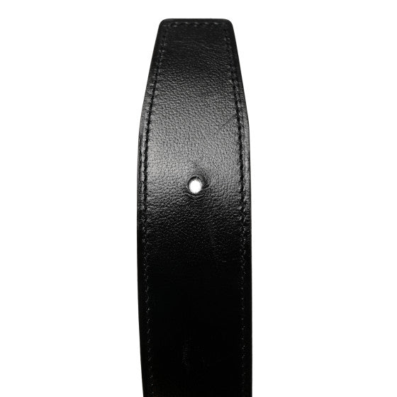 Box Togo Reversible 32mm H Belt Black Chocolate