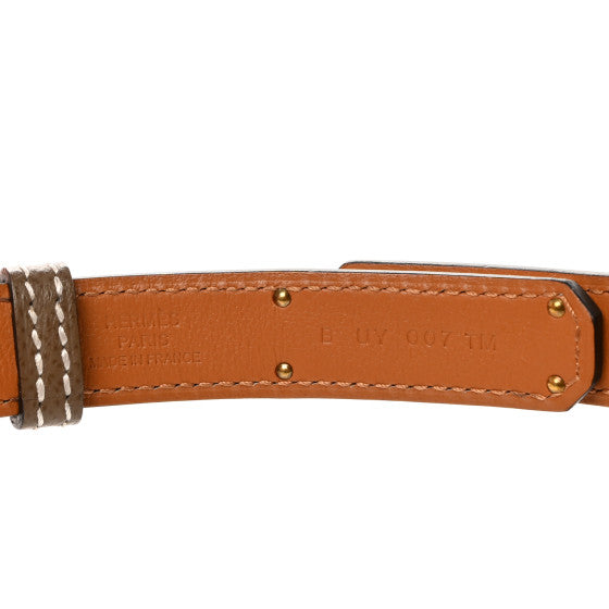 Epsom Kelly Belt Etoupe