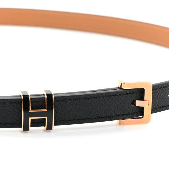 Epsom 15mm Pop H Belt 75 30 Black