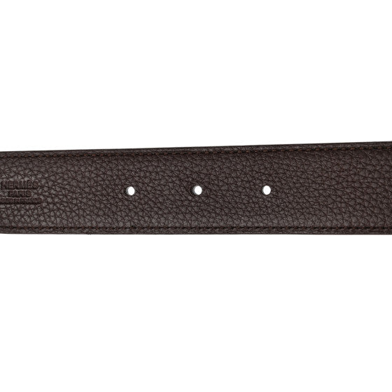 Box Togo Reversible 32mm H Belt Black Chocolate