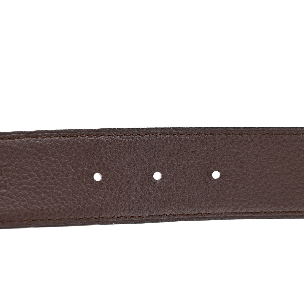 Togo 38mm Constance H Belt 85 34 Black Chocolate