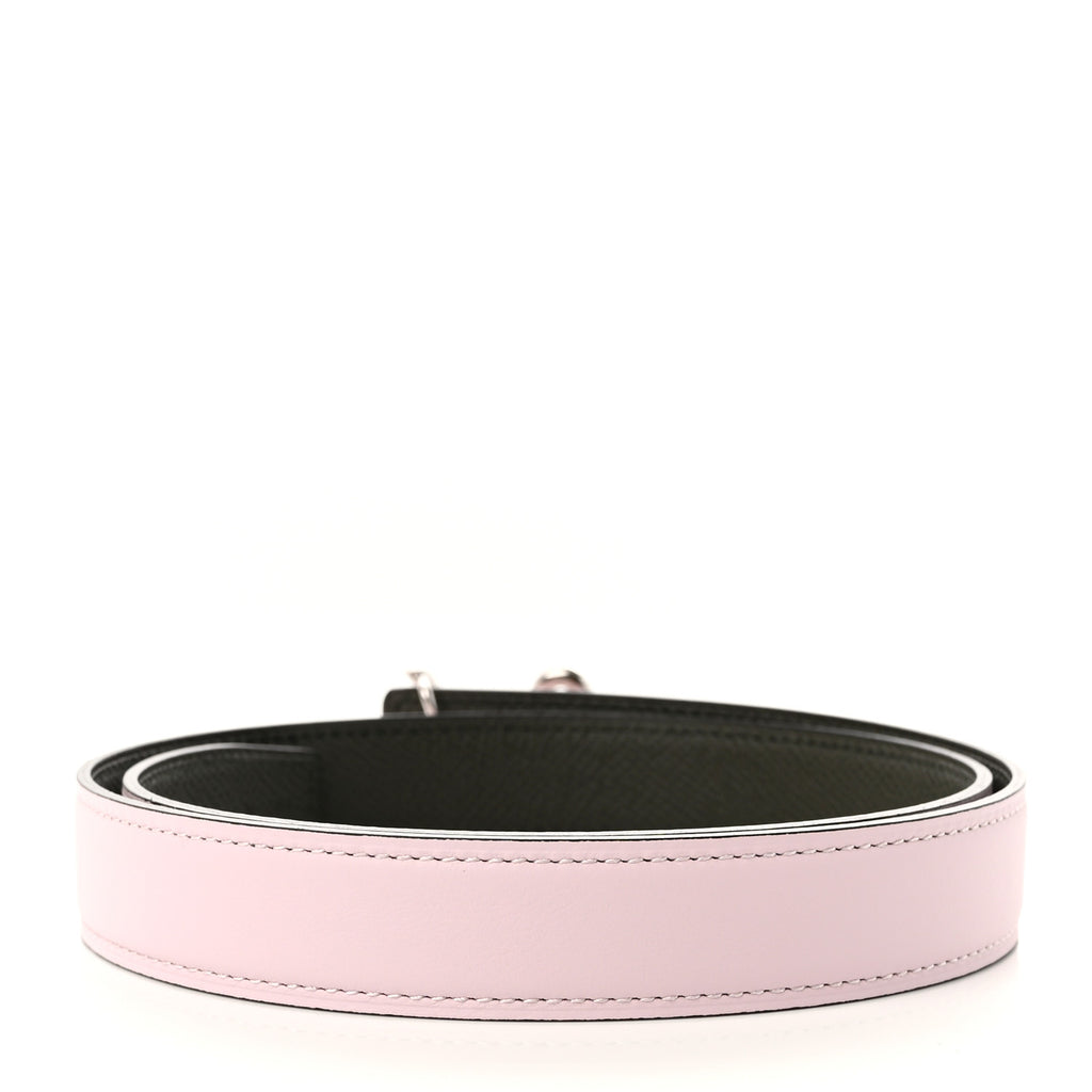 Swift Epsom 24mm H Cursives Belt 70 28 Mauve Pale Gris Meyer