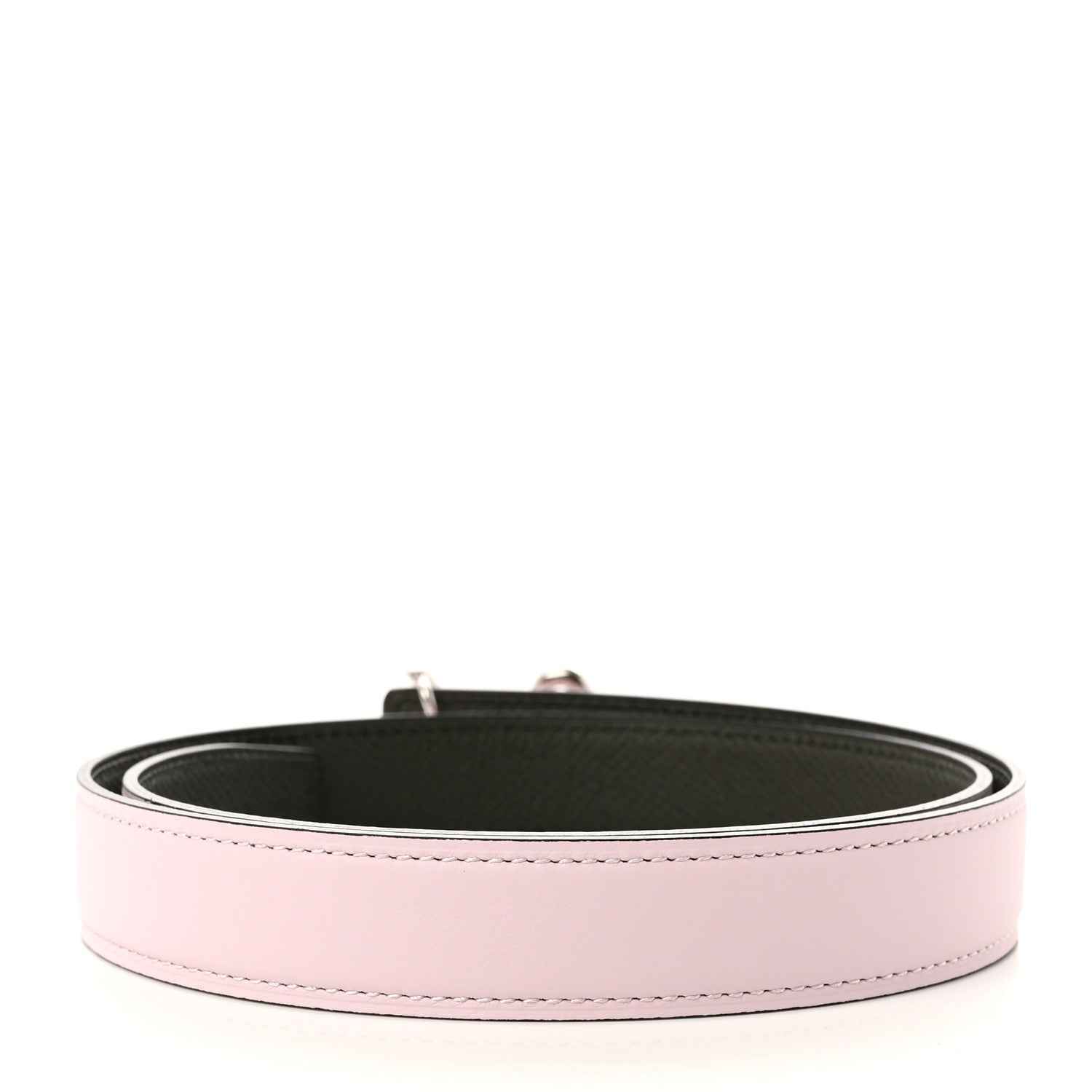 Swift Epsom 24mm H Cursives Belt 70 28 Mauve Pale Gris Meyer