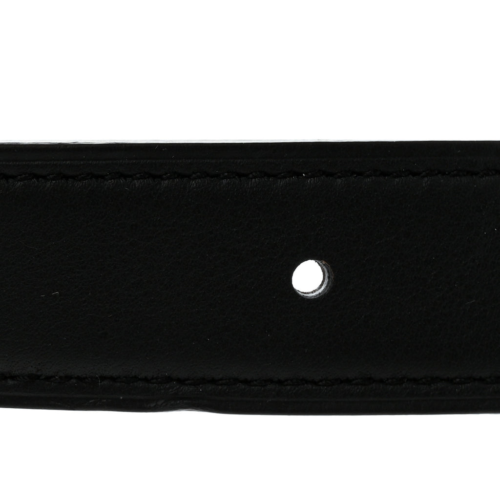 Epsom Swift 24mm Mini Constance Guilloche H Belt 75 30 Etoupe Black