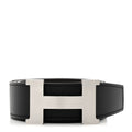 Togo 38mm Constance H Belt 85 34 Black Chocolate