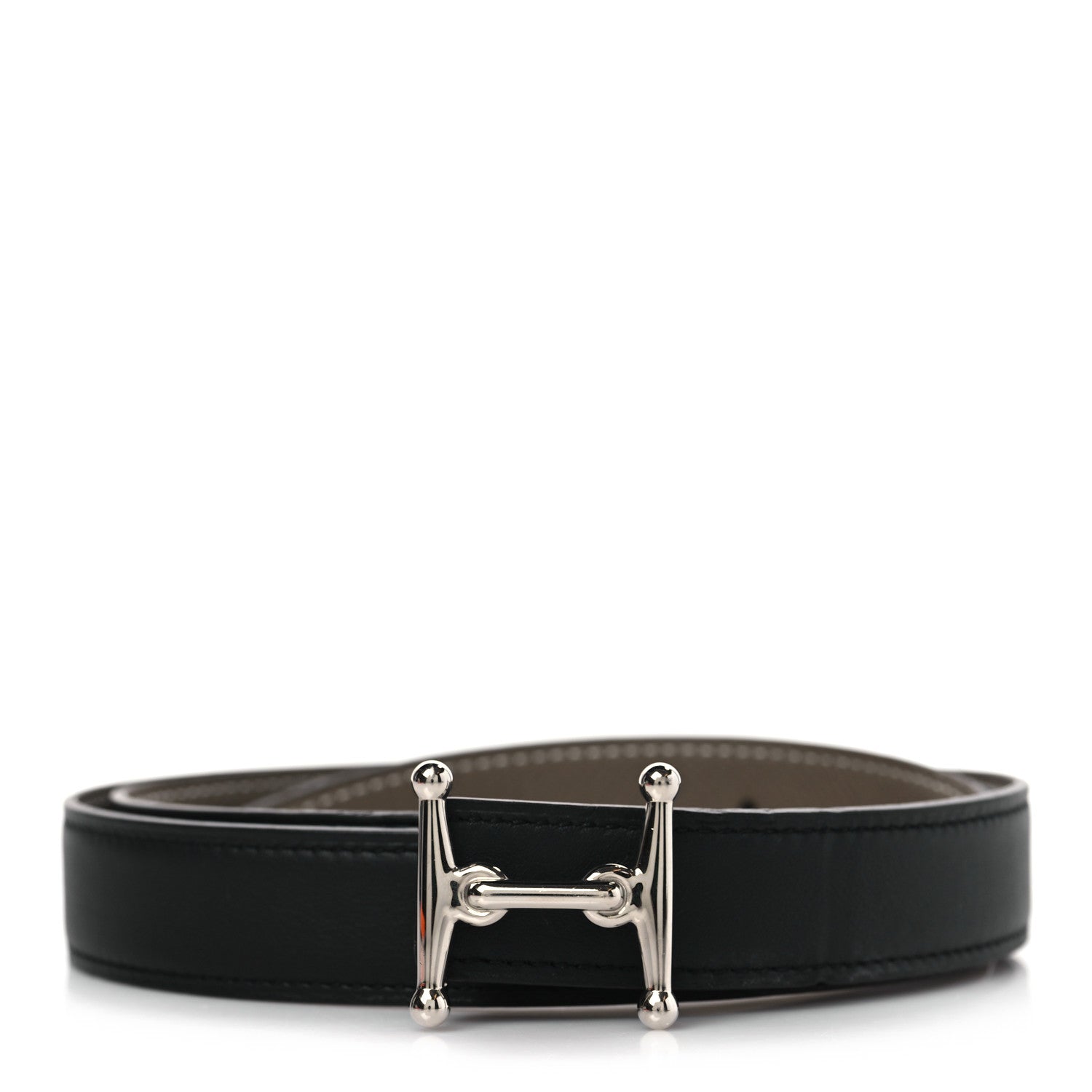 Epsom Swift 24mm Mors H Belt 95 38 Etoupe Black