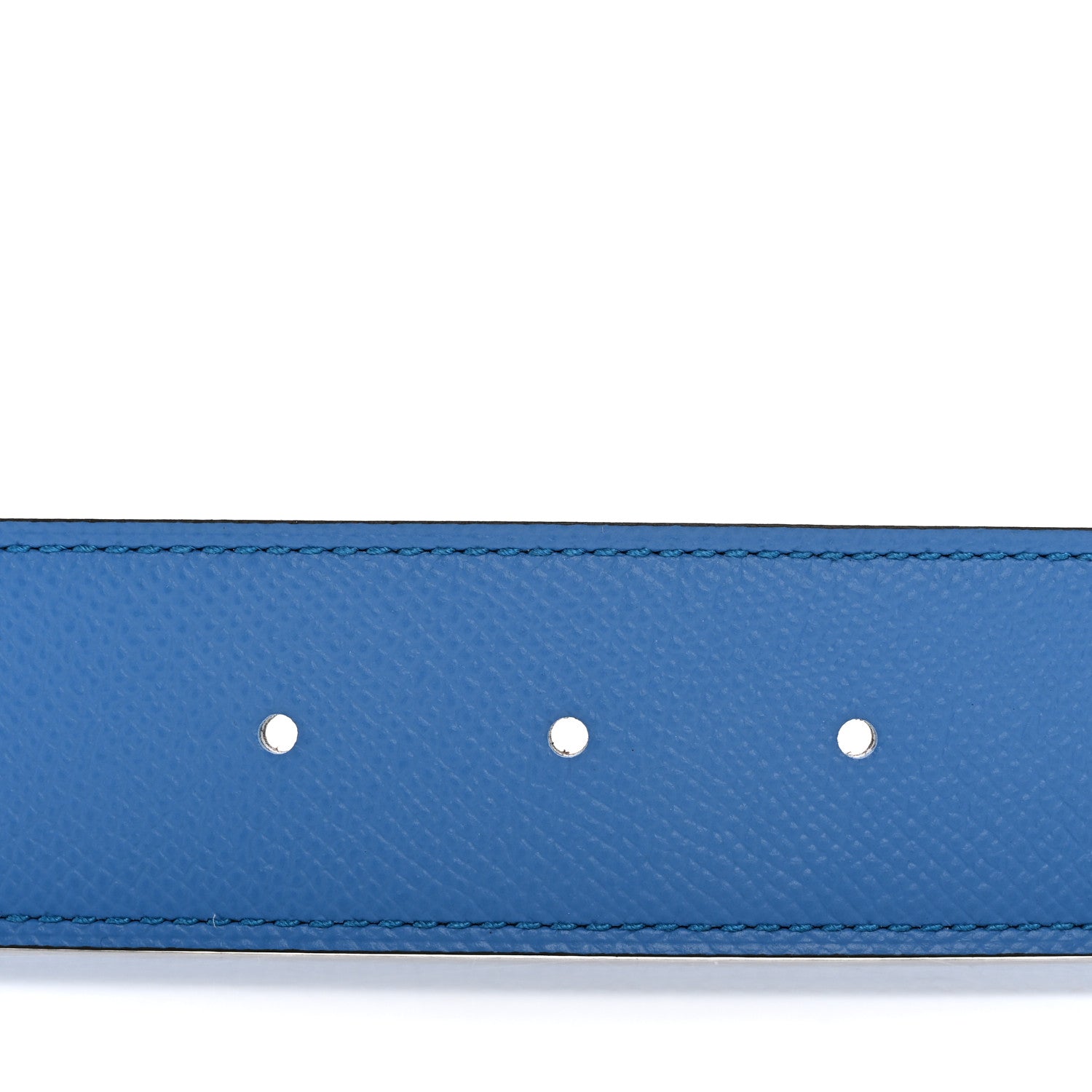 Epsom H Belt 105 42 Bleu Frida Etoupe