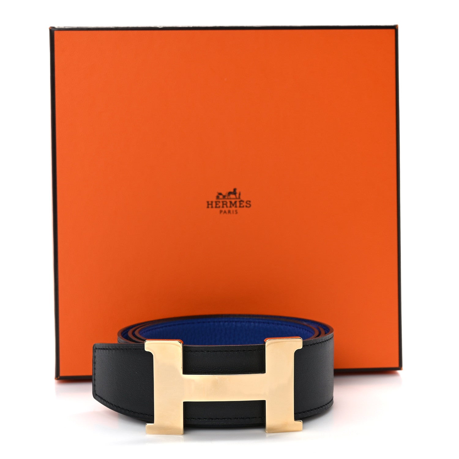 Togo 38mm Constance H Belt 90 36 Black Bleu Electrique