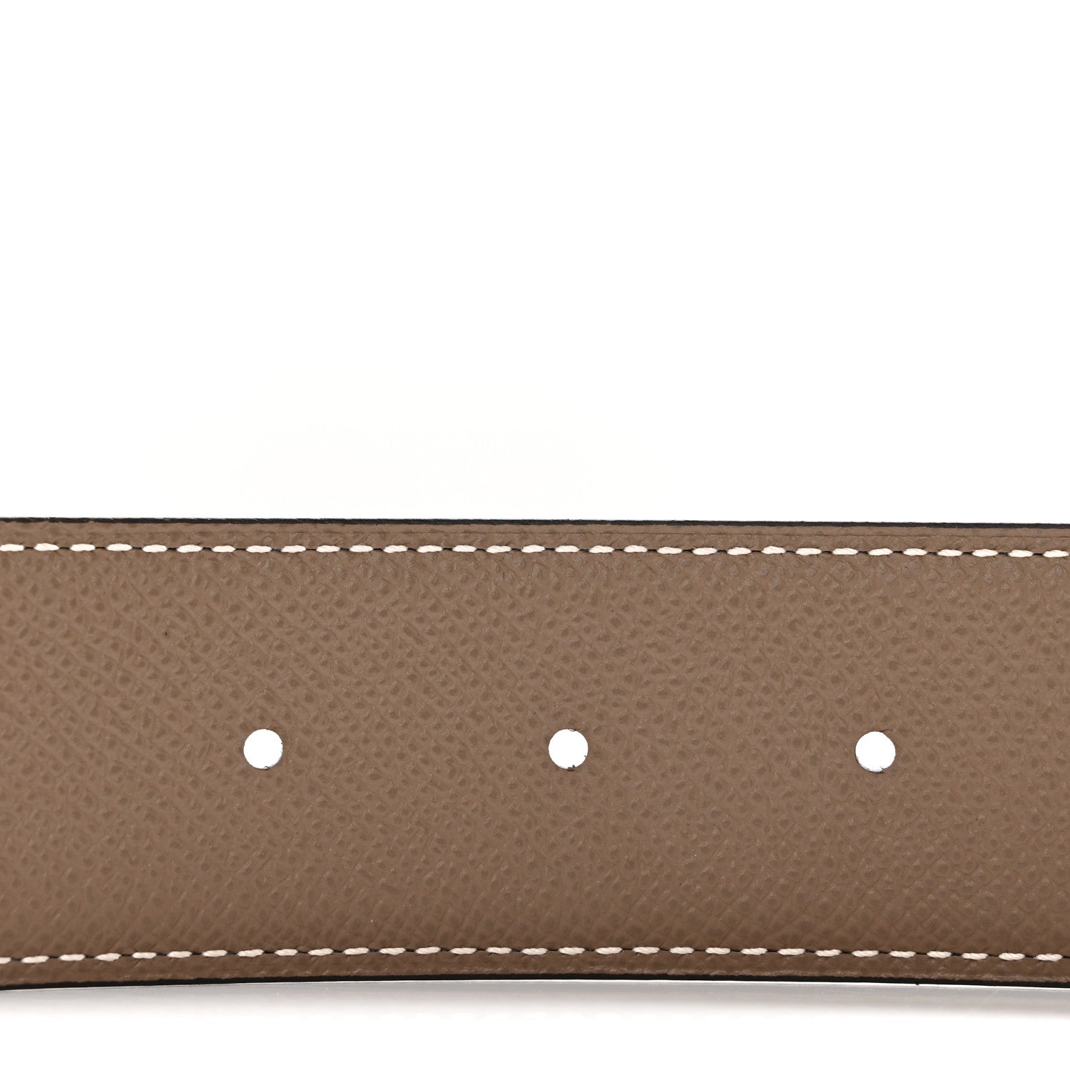 Epsom H Belt 105 42 Bleu Frida Etoupe