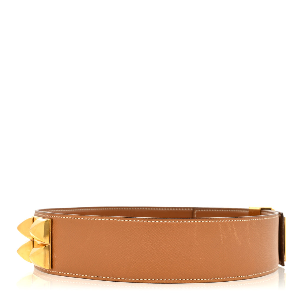 Epsom Collier De Chien CDC Belt 66 Gold