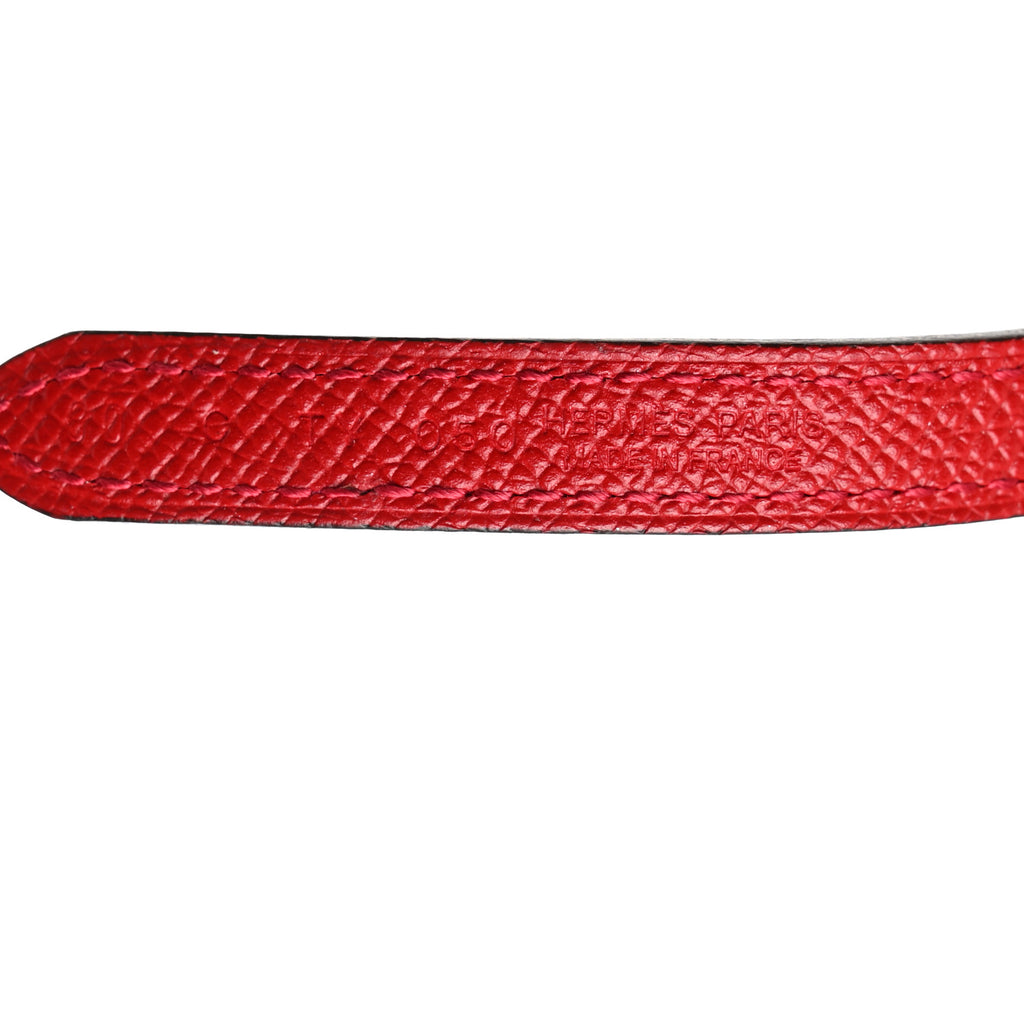 Swift Epsom 13mm Focus Belt 80 32 Magnolia Rouge Casaque