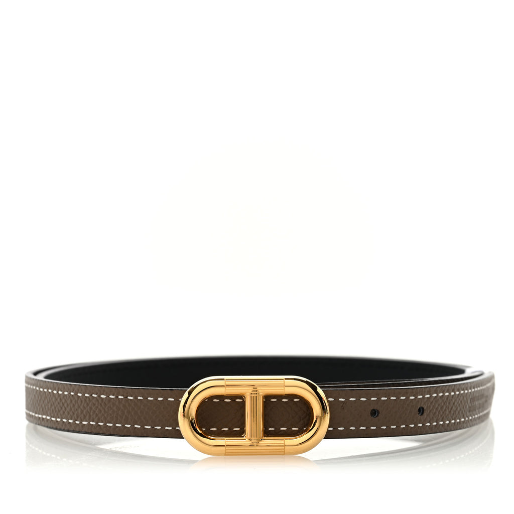 Swift Epsom 13mm Ancre Belt 80 32 Etoupe Black