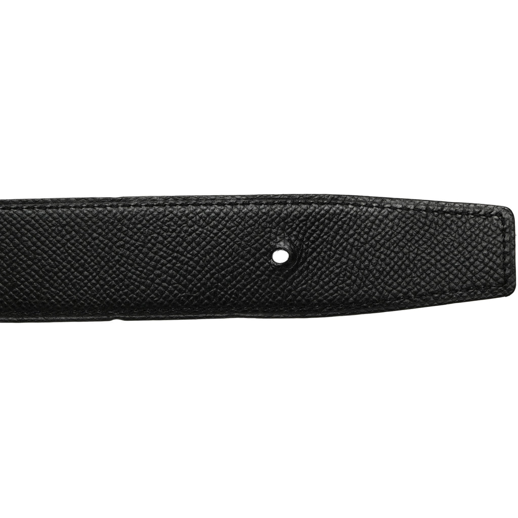 Epsom 32mm Matte H Belt 100 40 Bleu Electrique Black