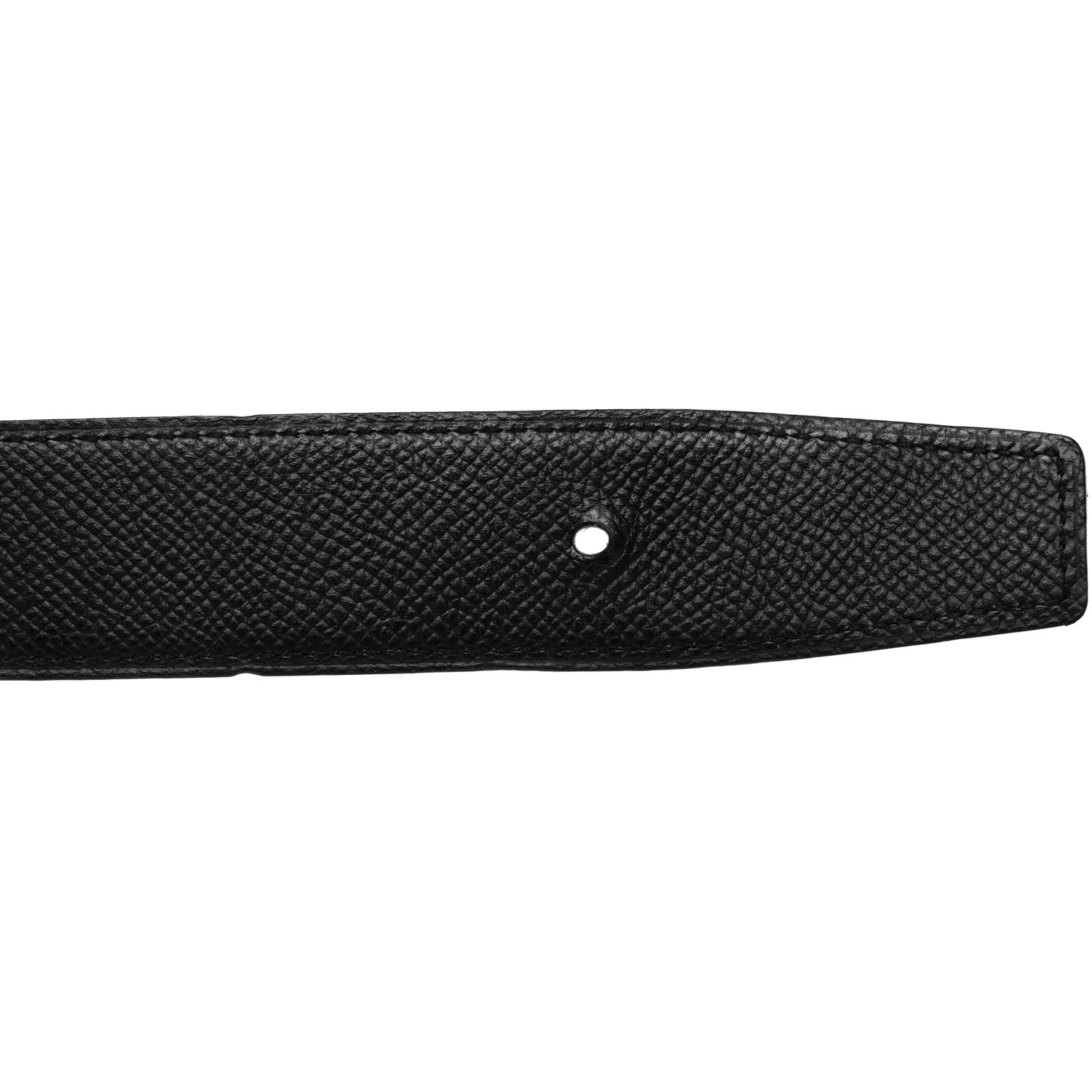 Epsom 32mm Matte H Belt 100 40 Bleu Electrique Black