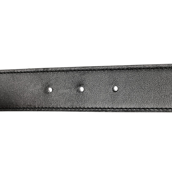 Box Togo Reversible 32mm H Belt Black Chocolate