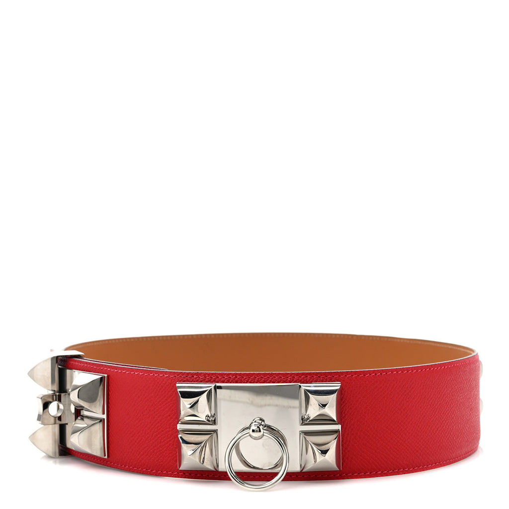 Epsom Collier De Chien CDC Belt 70 28 Rouge Casaque
