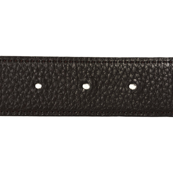 Box Togo 32mm Martelee H Belt 85 Black Chocolate