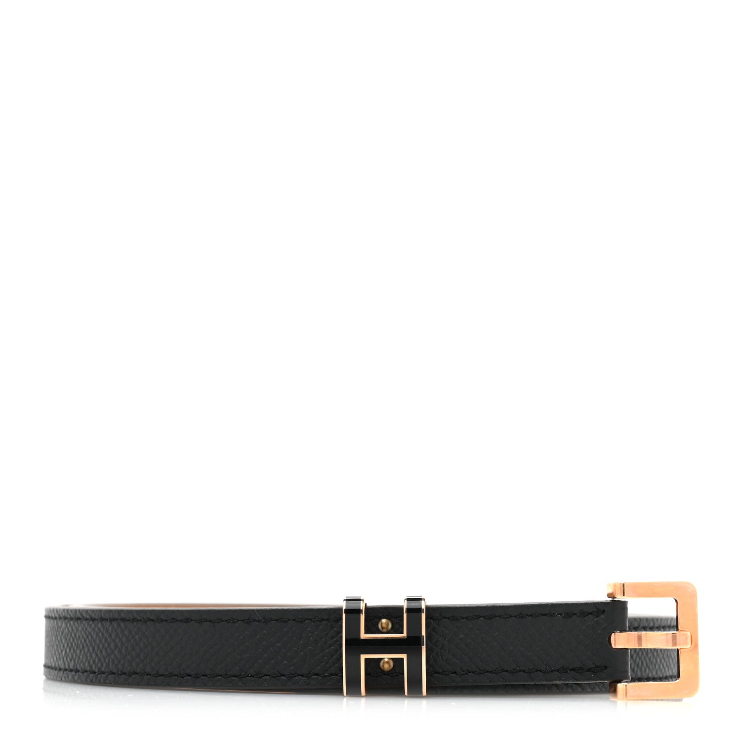 Epsom 15mm Pop H Belt 75 30 Black