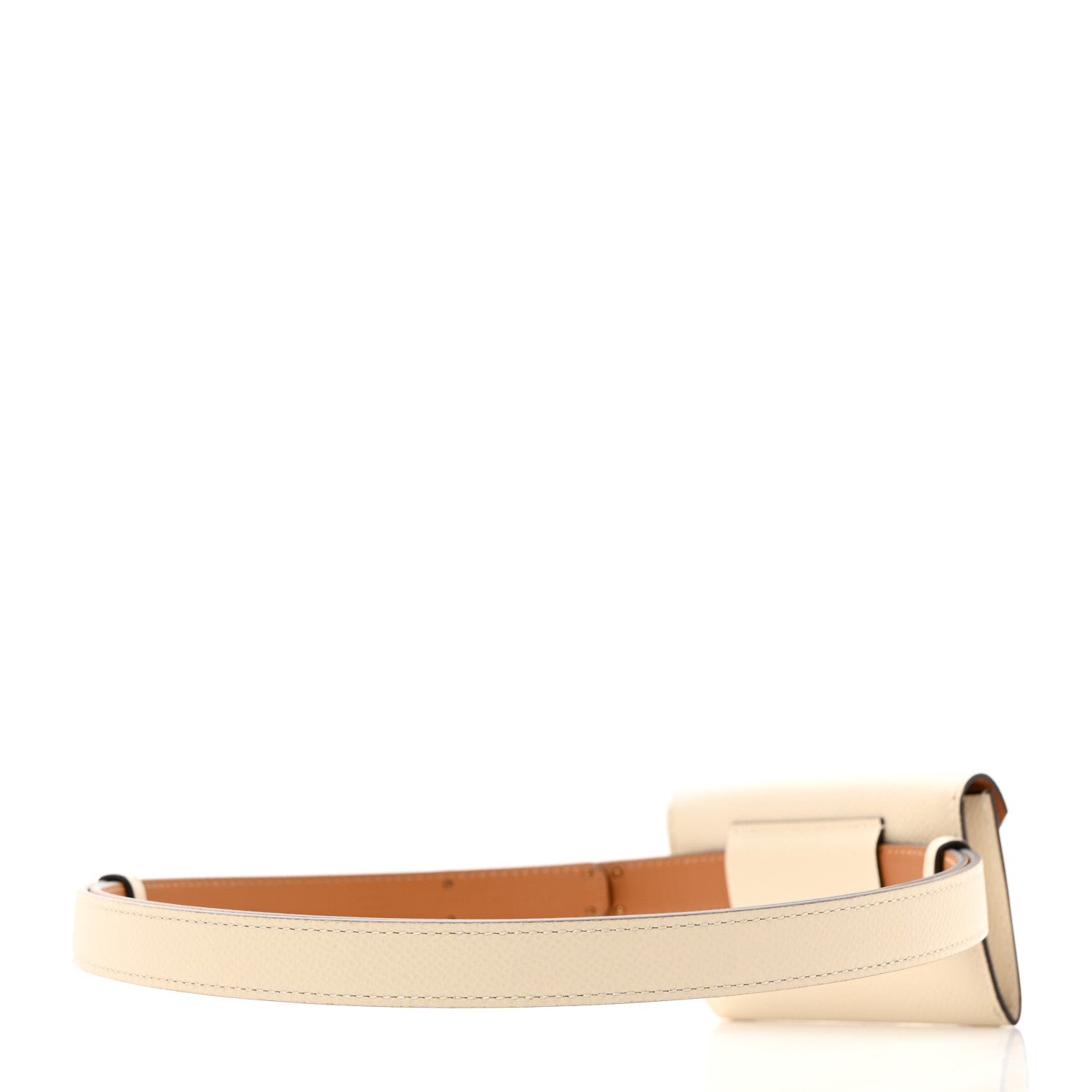 Epsom Kelly Pocket Belt Craie