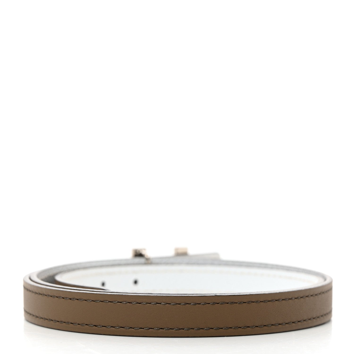 Epsom Swift 13mm H Medor Belt 70 28 White Etoupe