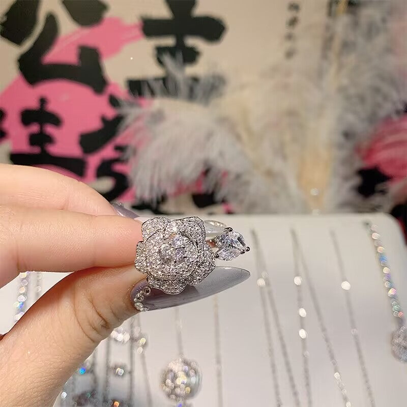 FENG SHUI - 34 Elegant luxury Camellia series necklace bracelet earrings bracelet