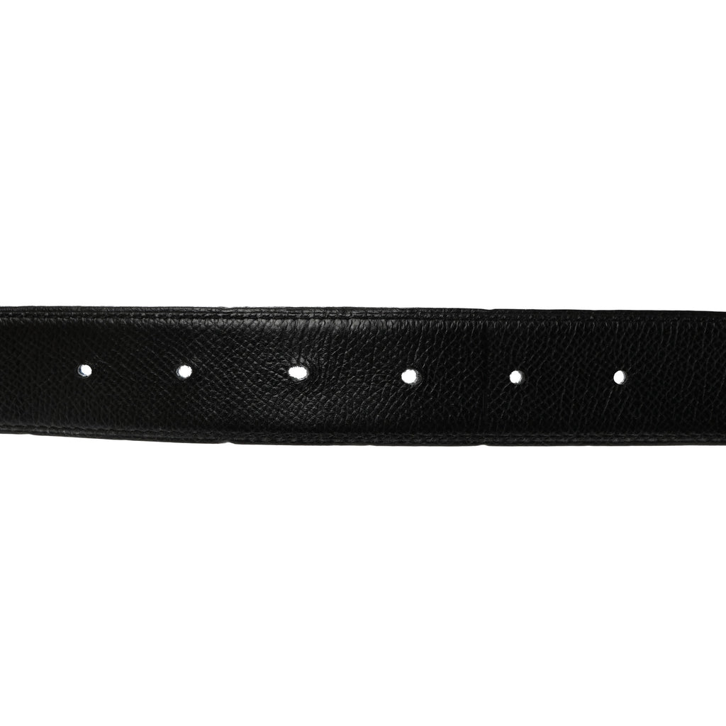 Epsom 32mm Matte H Belt 100 40 Bleu Electrique Black
