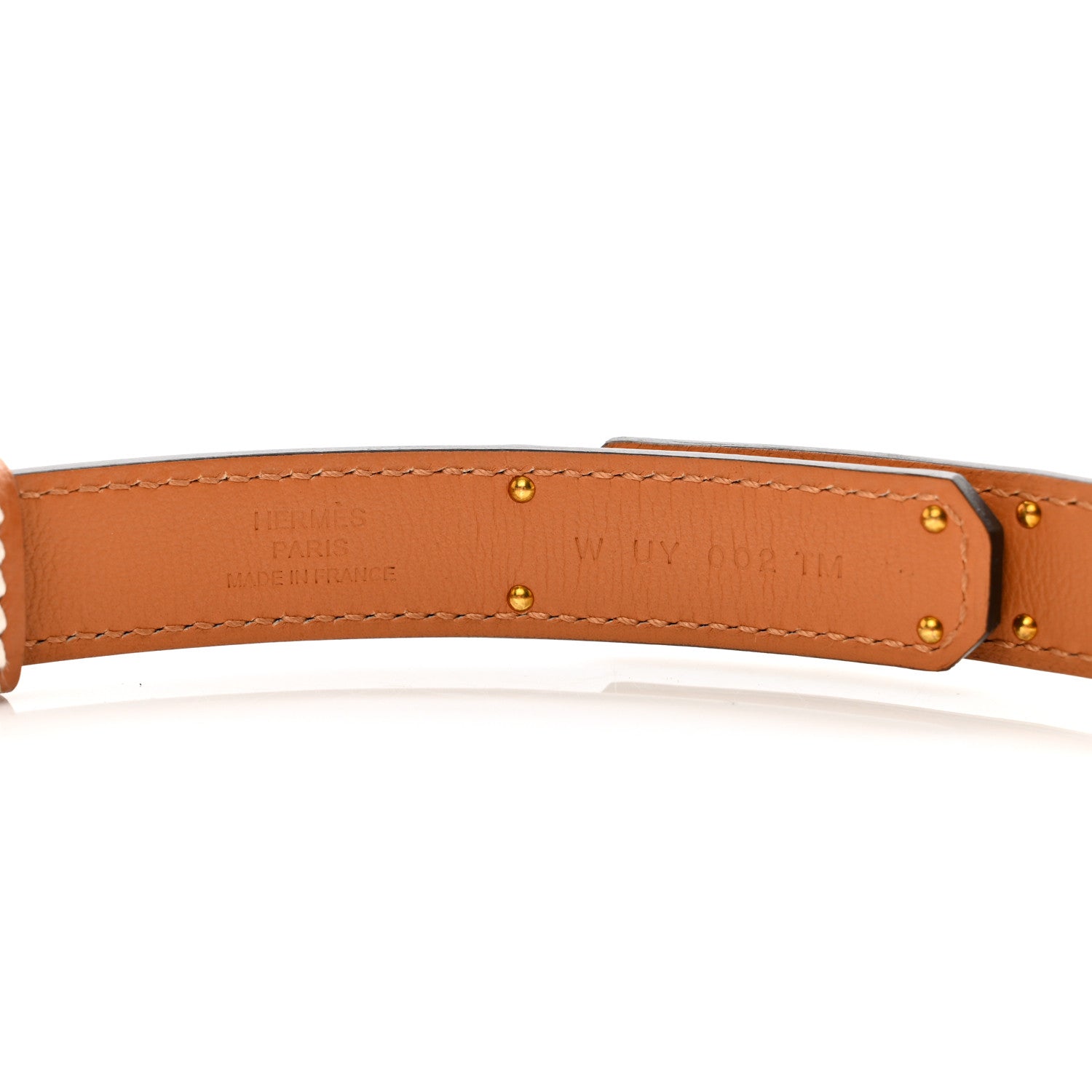 Epsom Kelly Belt Gold-1