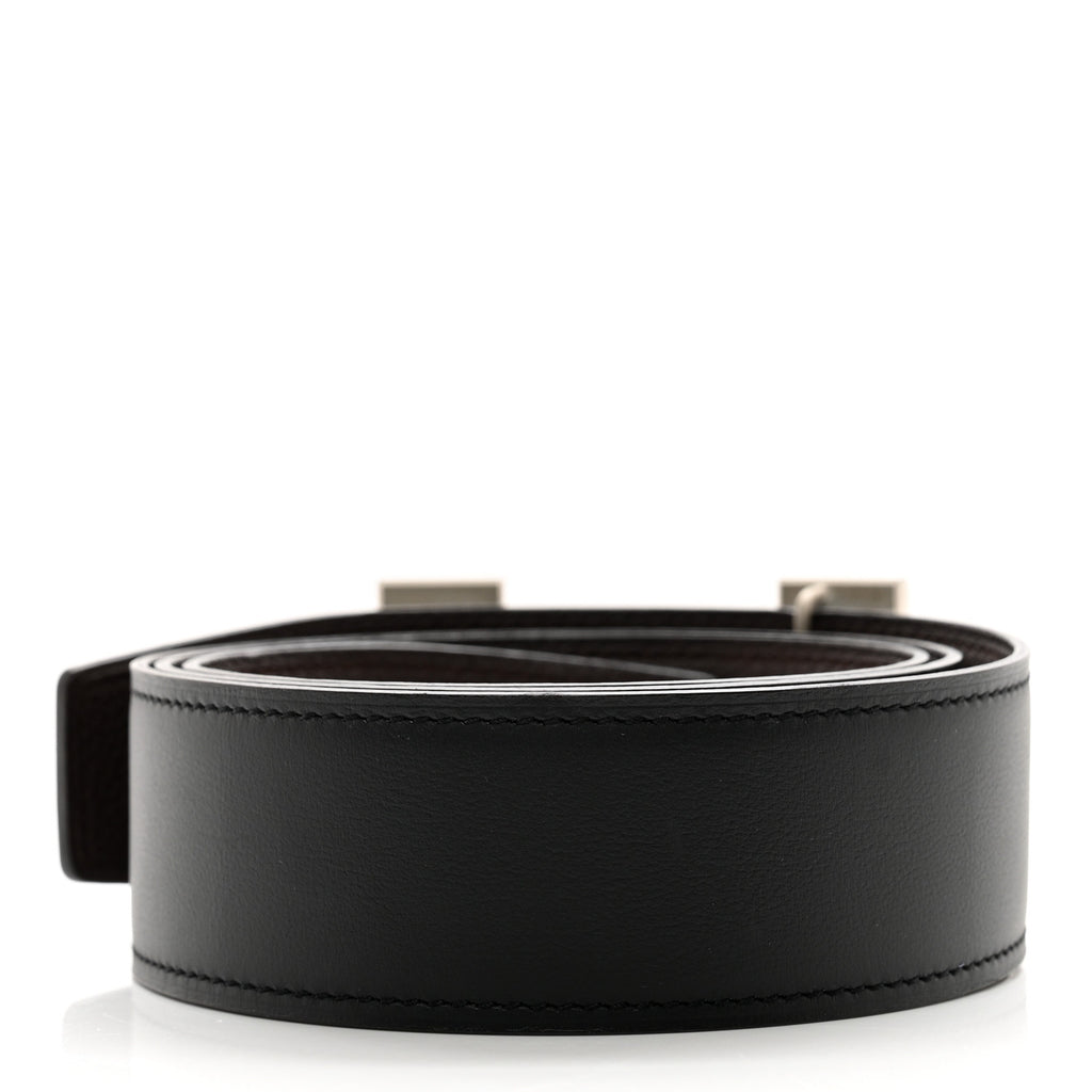 Togo 38mm Constance H Belt 85 34 Black Chocolate