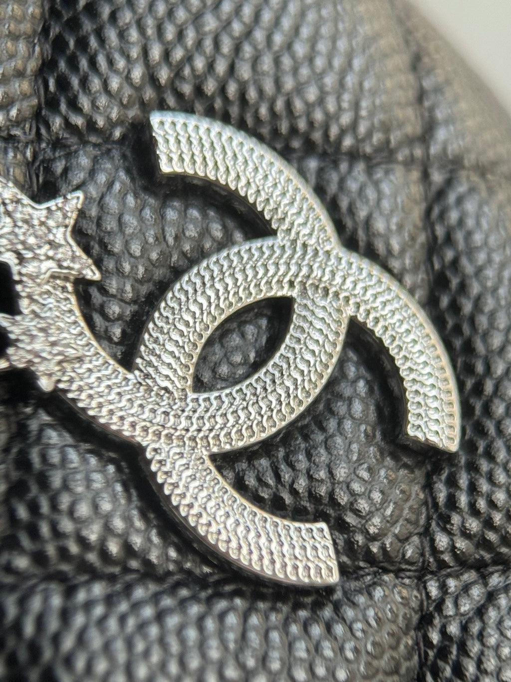 CHANEL-25B Starry Meteor Lunchbox Bag golden/sliver