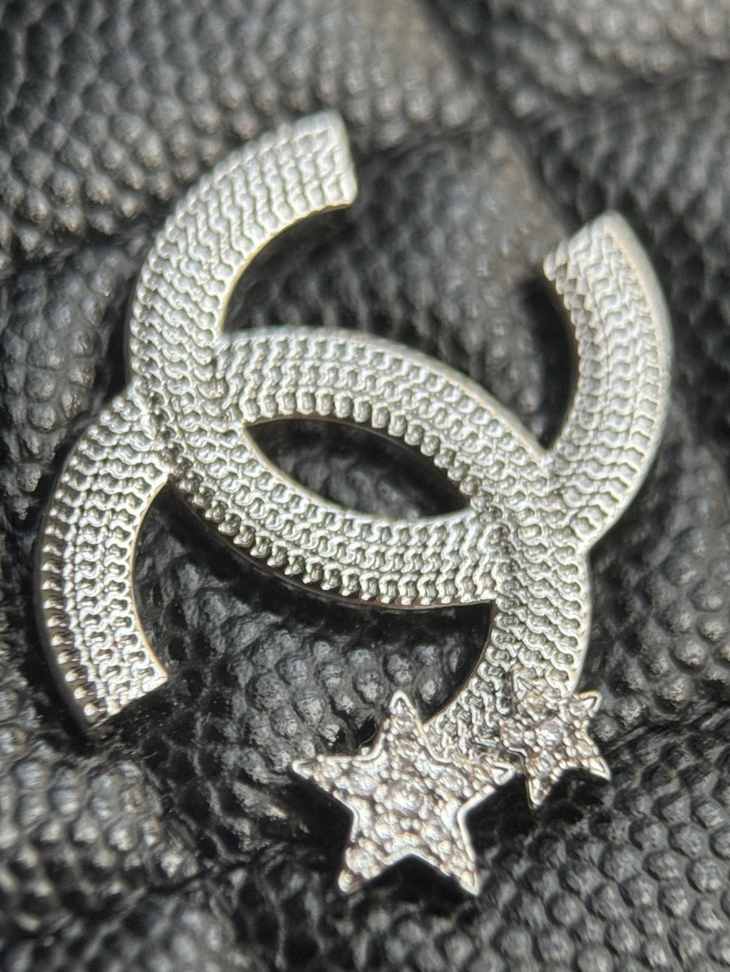 CHANEL-25B Starry Meteor Lunchbox Bag golden/sliver