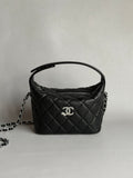 CHANEL-25B Starry Meteor Lunchbox Bag golden/sliver