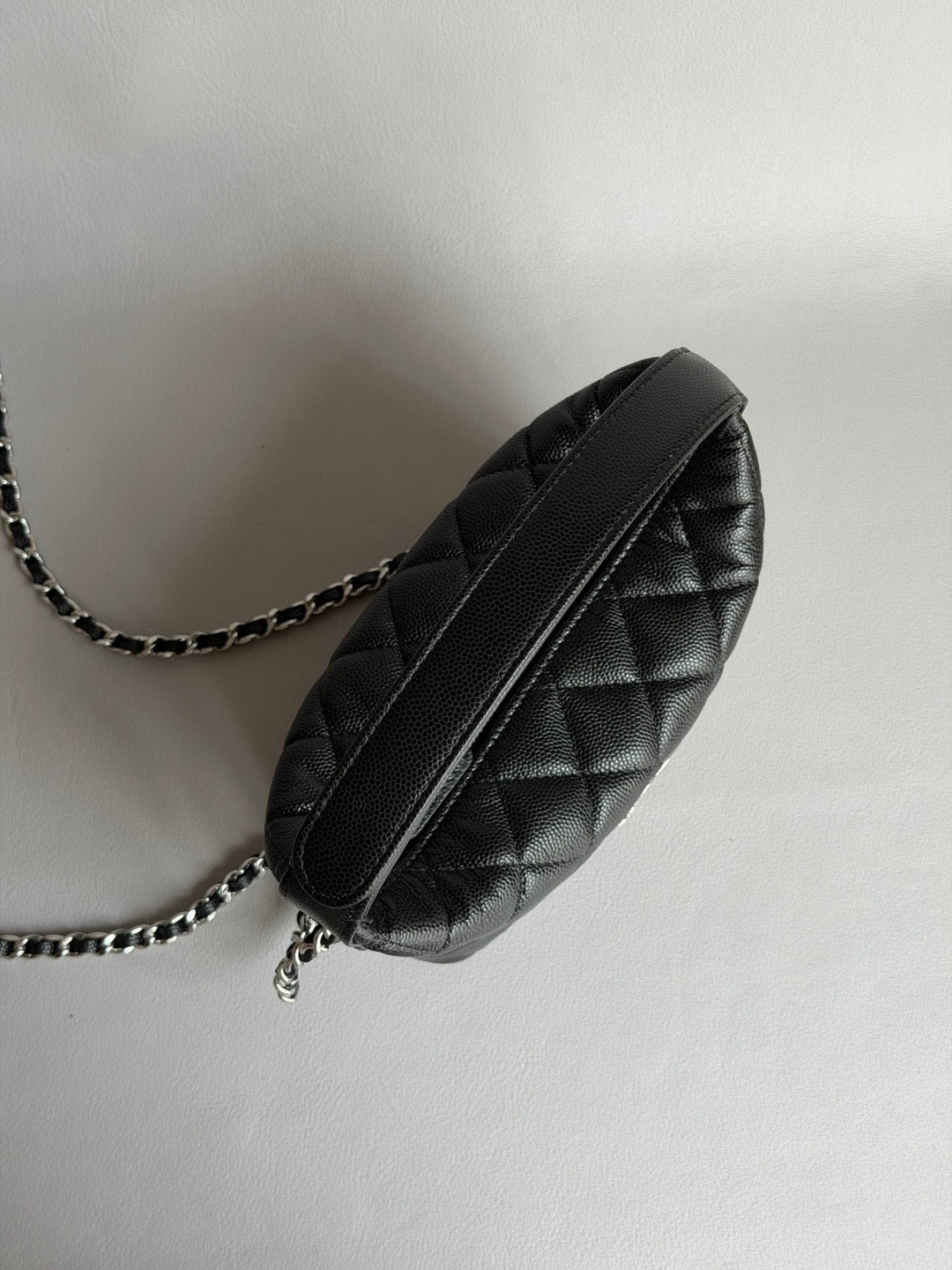 CHANEL-25B Starry Meteor Lunchbox Bag golden/sliver