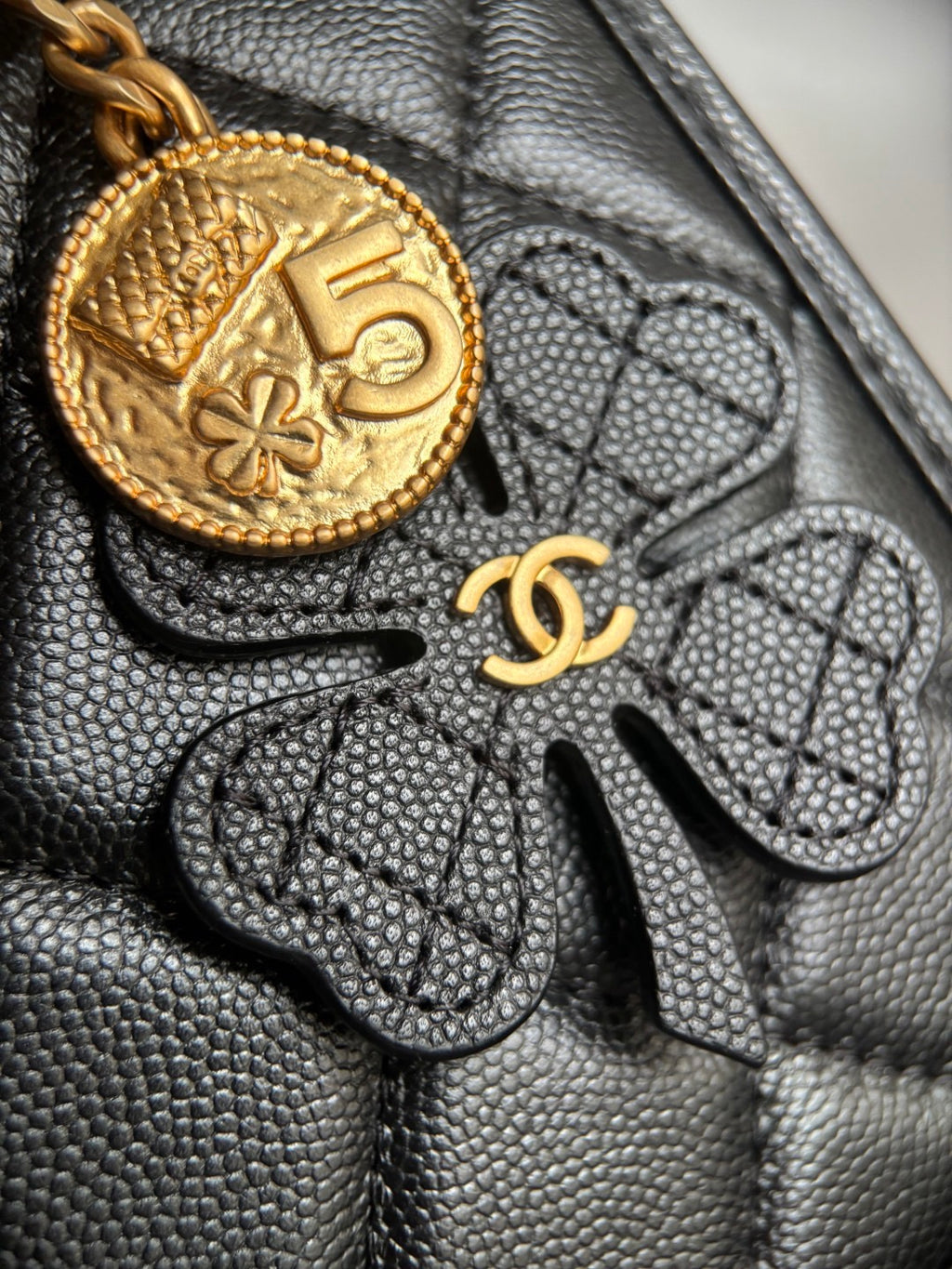 CHANEL-25B Affinity Duma Backpack golden/sliver