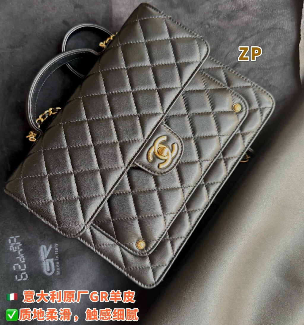 CHANEL-25B Affinity Duma golden/sliver