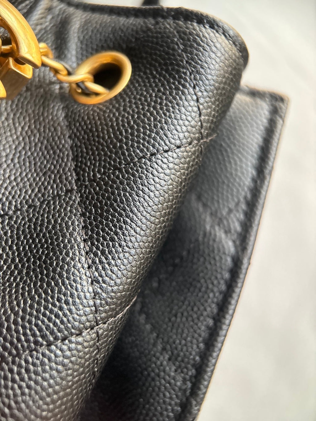 CHANEL-25B Handle BAG golden/sliver