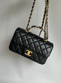 CHANEL-25B handle golden/sliver
