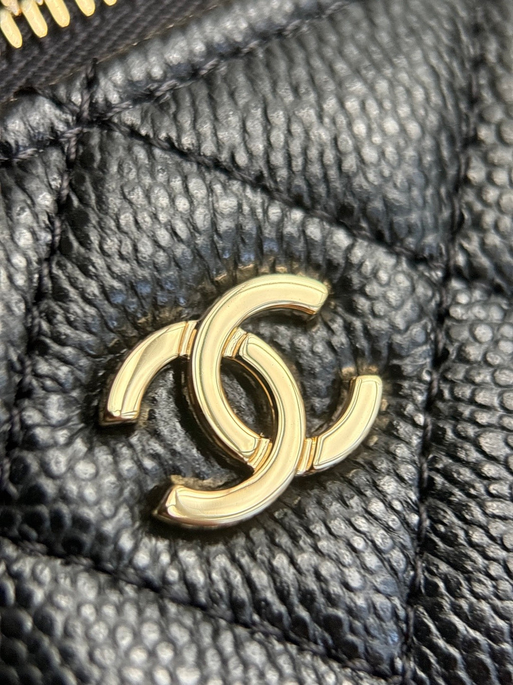 CHANEL-25C bag golden/sliver
