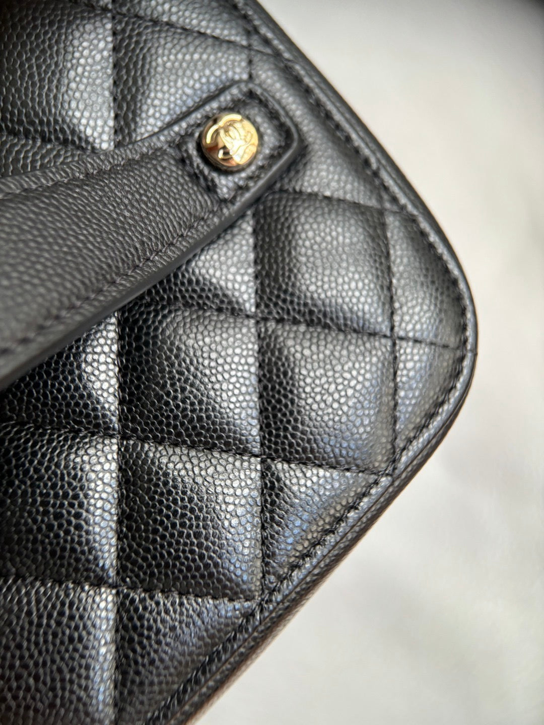 CHANEL-25C bag golden/sliver