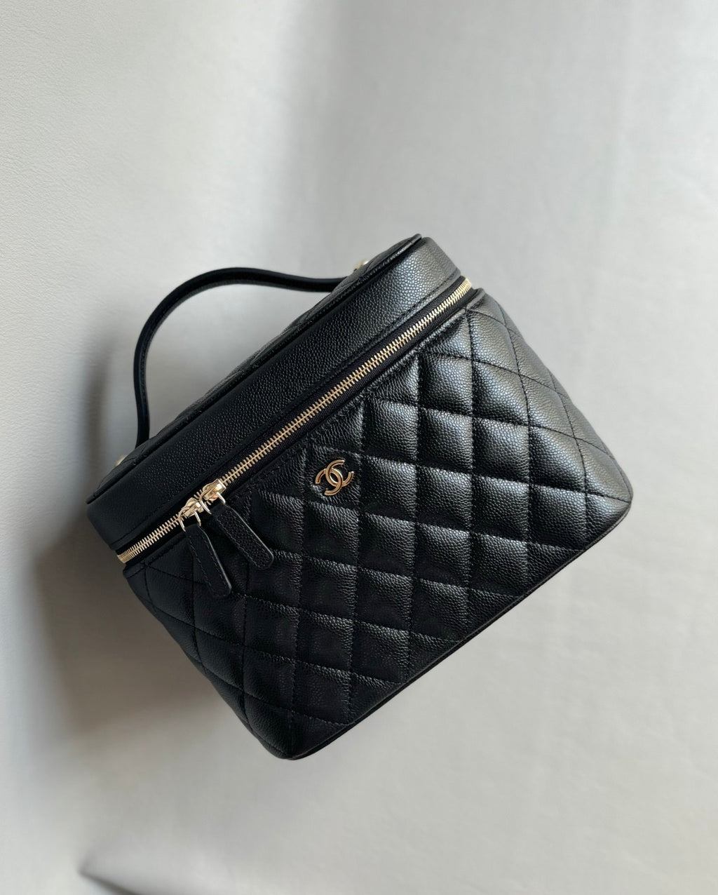 CHANEL-25C bag golden/sliver