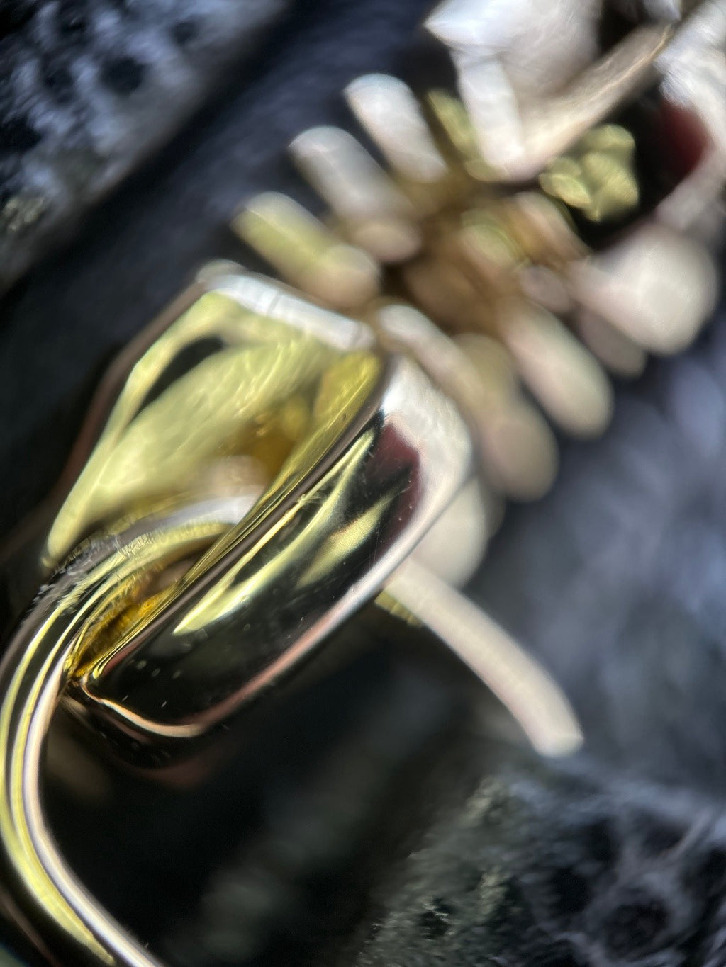 CHANEL-25C bag golden/sliver