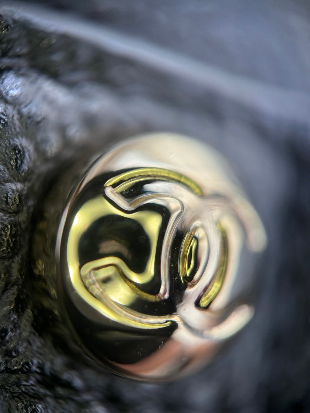 CHANEL-25C bag golden/sliver