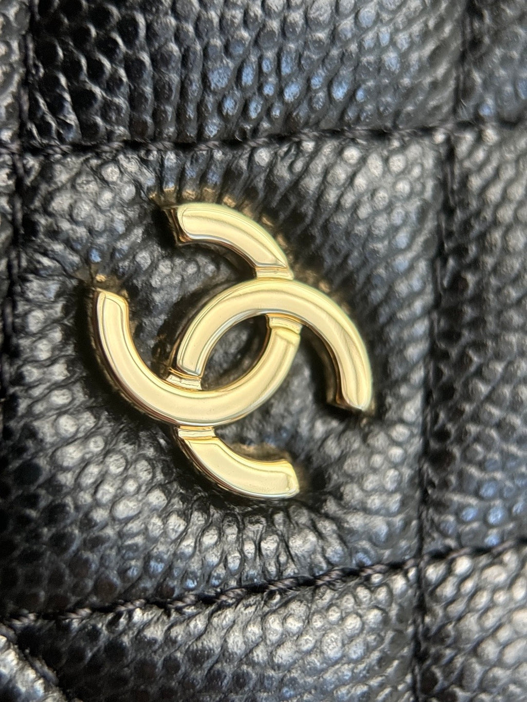 CHANEL-25C bag golden/sliver