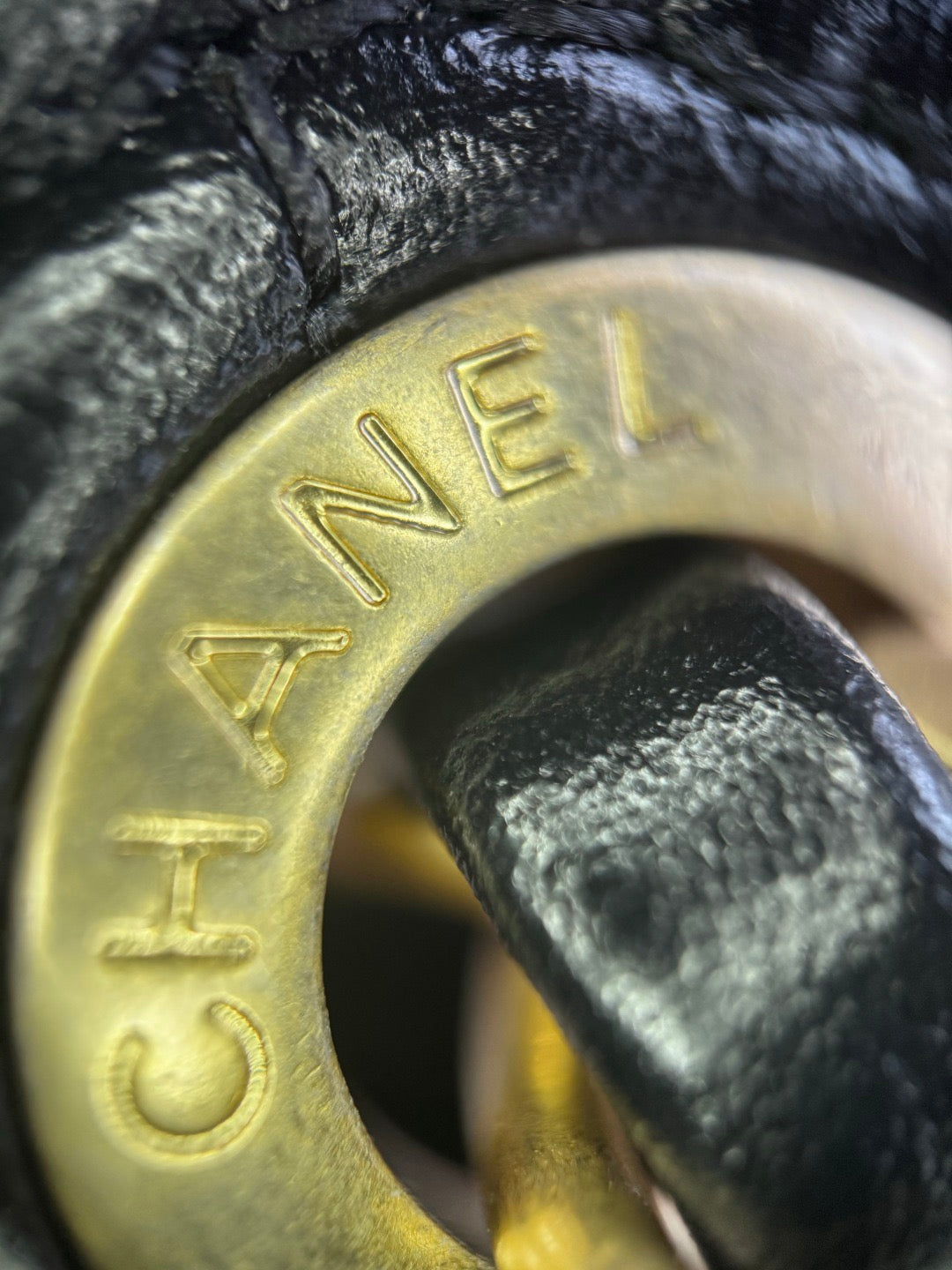 CHANEL-25S Holo bag  golden/sliver