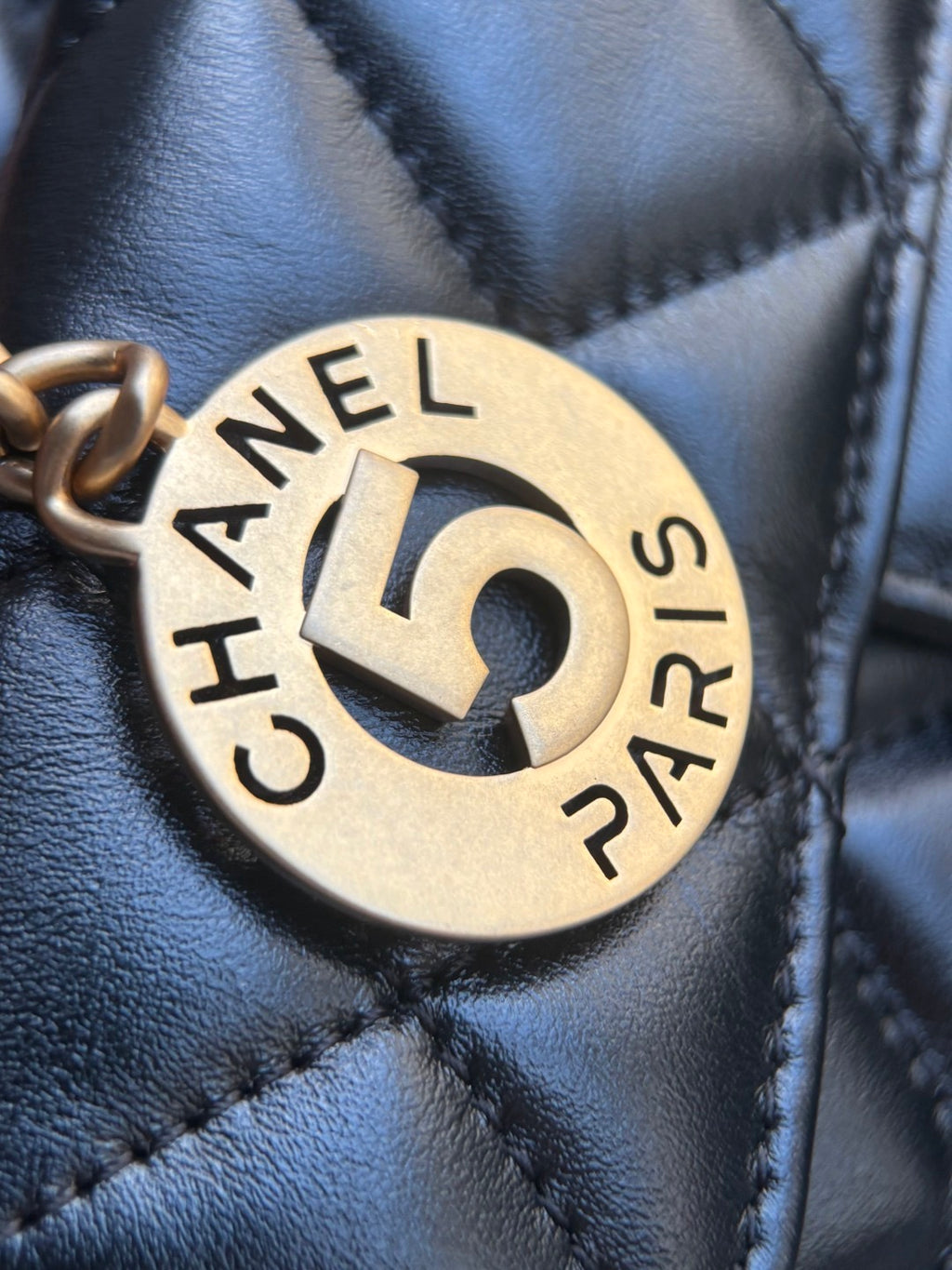 CHANEL-25S Holo bag  golden/sliver