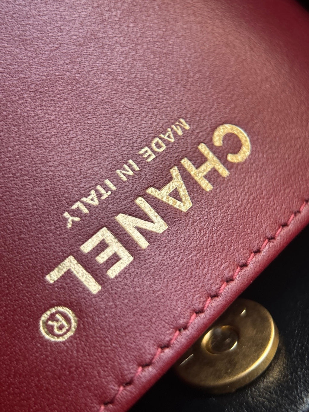 CHANEL-25S Holo bag  golden/sliver